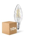 Lot 10x Ledvance LED Classic E14 Bougie Filament Claire 4W 470lm - 827  | Remplacement 40W Lot 10x Ledvance LED Classic E14 Bougie Filament Claire 4W 470lm - 827  | Remplacement 40W