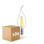 Lot 10x Philips MASTER LED E14 Bent-tip Bougie Filament Claire 2.5W 340lm - 922-927 Dim To Warm | Meilleur Rendu De Couleur - Dimmable - Remplacement 25W Lot 10x Philips MASTER LED E14 Bent-tip Bougie Filament Claire 2.5W 340lm - 922-927 Dim To Warm | Meilleur Rendu De Couleur - Dimmable - Remplacement 25W