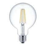 Philips Corepro LED Globe E27 Filament Claire 95mm 7W 806lm - 827 Blanc Très Chaud | Équivalent 60W Philips Corepro LED Globe E27 Filament Claire 95mm 7W 806lm - 827 Blanc Très Chaud | Équivalent 60W