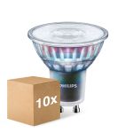 Lot 10x Philips MASTER LED Spot ExpertColor GU10 PAR16 5.5W 355lm 25D - 927 Blanc Très Chaud | Meilleur rendu des couleurs - Dimmable - Équivalent 50W Lot 10x Philips MASTER LED Spot ExpertColor GU10 PAR16 5.5W 355lm 25D - 927 Blanc Très Chaud | Meilleur rendu des couleurs - Dimmable - Équivalent 50W