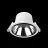 Spot Encastrable LED V2.0 25W 2960lm 60D - 830/840 CCT | 220mm - Diamètre 200mm - Aluminium Réflecteur - Dali Dimmable