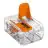 Wago 221-412 Bornes de raccordement à ressort Compact | 2 Câble connexion - Connecteur filaire