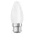 Ledvance Classic Performance LEDbulb B22d Bougie Filament Dépolie 4.8W 470lm - 827  | Dimmable - Remplacement 40W