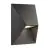 Nordlux Pontio Extérieur Applique Murale Aluminium Noir | Convient Pour 1x GU10