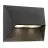 Nordlux Pontio Extérieur Applique Murale Aluminium Noir | Convient pour 2x GU10