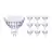 Lot 10x Philips Master Value LEDspot GU5.3 MR16 5.8W 450lm 36D - 927  | Meilleur rendu de couleur - Dimmable - Remplacement 35W