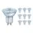 Lot 10x Ledvance Performance Spot LED Réflecteur GU10 PAR16 4.5W 350lm 36D - 940 | Meilleur rendu de couleur - Dimmable - Remplacement 50W