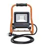 Ledvance Projecteur LED Projecteur de chantier Foncé Gris 30W 2700lm 110D - 840  | IP54 - 2 Power Outlets - Symétrique