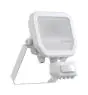 Ledvance Projecteur LED Aluminium Blanc 8W 1200lm 100D - 840  | IP65 - Détecteur De Mouvement Et De Lumière - Symétrique