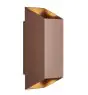 Nordlux Nico Extérieur applique murale Aluminium Rusty | Convient pour 2x GU10