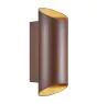 Nordlux Nico Extérieur applique murale Aluminium Rusty | Convient pour 2x GU10