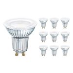 Lot 10x Ledvance Performance Spot LED Réflecteur GU10 PAR16 7.9W 650lm 120D - 927  | Meilleur rendu de couleur - Dimmable - Remplacement 51W