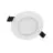 Ledvance Downlight Alu Aluminium Blanc 9.5W 900lm 90D - 840 Blanc Froid | Diamètre 100 - IP44 - Dali Dimmable