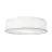 D'Lite Lunelle Plafonnier 50cm Textile Blanc | Convient pour 1x E27