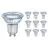 Lot 10x Ledvance Performance Spot LED Réflecteur GU10 PAR16 4.3W 350lm 120D - 827 Blanc Très Chaud | Équivalent 30W