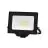 Projecteur LED Aluminium Noir 20W 2200lm 100D - 830 Blanc Chaud | IP65 - Symétrique