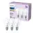 Lot 3x Philips Ampoule LED E27 Poire Dépolie 5W 470lm - 827