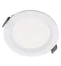 Ledvance Spot Encastrable LED Comfort Opale Aluminium Blanc 13W 1430lm 95D - 930 Blanc Chaud | Diamètre 100mm - IP44 - Meilleur Rendu De Couleur