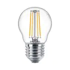 Philips Master Value LEDluster E27 Boule Filament Claire 3.4W 470lm - 927  | Meilleur rendu de couleur - Dimmable - Remplacement 40W