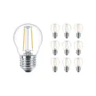 Lot 10x Philips Corepro LEDbulb E27 Poire Claire 7W 806lm - 827  | Remplacement 60W
