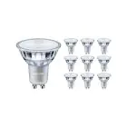Lot 10x Philips MASTER Value LEDspot GU10 PAR16 3.7W 270lm 36D - 922-927 Dim To Warm | Meilleur Rendu De Couleur - Dimmable - Remplacement 35W