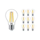Lot 10x Philips MASTER Value LEDbulb E27 Poire Claire 5.9W 806lm - 927  | Meilleur rendu de couleur - Dimmable - Remplacement 60W