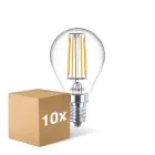 Lot 10x Philips Master Value LEDluster E14 Boule Filament Claire 3.4W 470lm - 927  | Meilleur Rendu De Couleur - Dimmable - Remplacement 40W