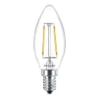 Philips Corepro LEDcandle E14 Filament Claire 2W 250lm – 827 –  | Remplacement 25W