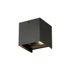 D'Lite LED Applique Murale Elingen Aluminium Noir 4.9W 480lm - 830  | Détecteur De Mouvement