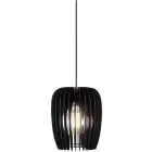 Nordlux Suspension Luminaire Tribeca 24 Noir Bois | E27 Max 60W