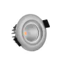 Spot LED Gimba Aluminium 6W 400lm 36D - 927 Blanc Très Chaud | Diamètre 74mm - IP44 - Meilleur rendu des couleurs - Dimmable