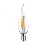 LED E14 Flamme Bougie Filament Claire 4.5W 470lm - 827 | Dimmable - Remplacement 40W LED E14 Flamme Bougie Filament Claire 4.5W 470lm - 827 | Dimmable - Remplacement 40W