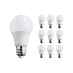 Lot 10x Pro LED E27 Poire Dépolie 9W 806lm - 822-827 Dim To Warm | Dimmable - Remplacement 60W