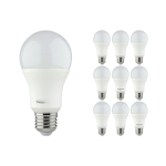 Lot 10x LED E27 Poire Dépolie 9.5W 1055lm - 827 | Remplacement 75W Lot 10x LED E27 Poire Dépolie 9.5W 1055lm - 827 | Remplacement 75W