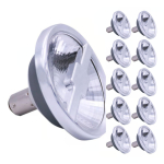 Lot 10x Spot LED AR70 BA15d 6W 350lm 36D - 927  | Meilleur Rendu De Couleur - Dimmable - Remplacement 50W Lot 10x Spot LED AR70 BA15d 6W 350lm 36D - 927  | Meilleur Rendu De Couleur - Dimmable - Remplacement 50W