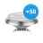 Lot 50x LEDspot G53 AR111 7.2W 450lm 40D - 918-927 Dim To Warm | Meilleur Rendu De Couleur - Dimmable - Remplacement 50W